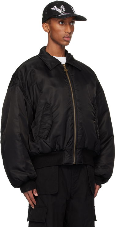 Bomber jakna We11done Collar Bomber Jacket Črna | WD-JP3-24-023-U-BK, 1