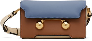 Torba za čez ramo Marni Marni Trunkaroo Mini Leather Shoulder Bag Večbarvna | SBMP0193U1 P6948, 0