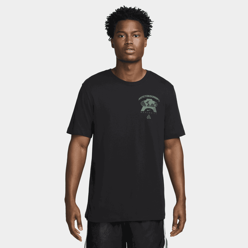 Majica Nike M90 Giannis Črna | FV8408-010