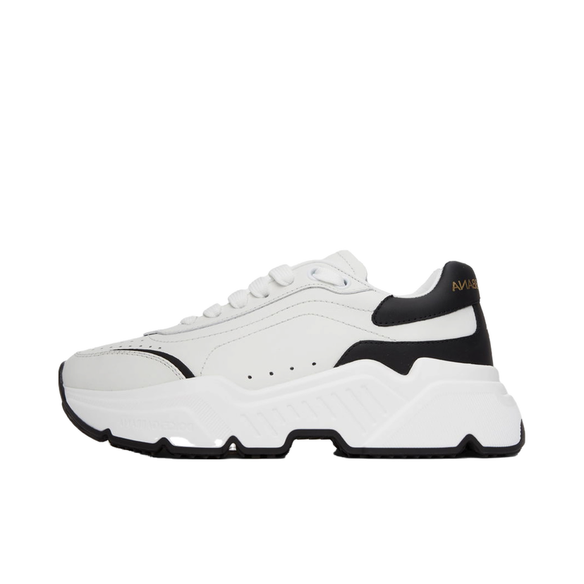 Superge in čevlji Dolce & Gabbana White & Black Daymaster Sneakers Bela | CK1791 AX589