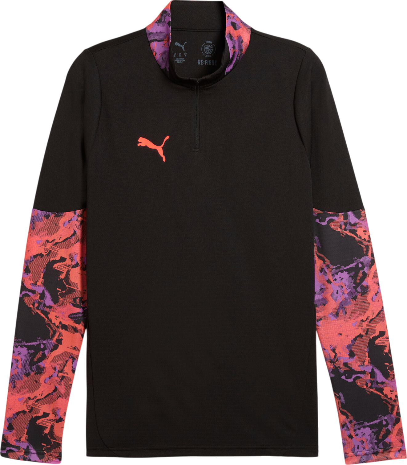 Dres Puma Puma individualCUP 1/4 Zip Training Top Črna | 659895-07, 0