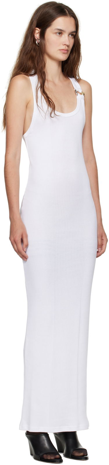 Obleke Jean Paul Gaultier Jean Paul Gaultier 'The Piercing' Maxi Dress Bela | 25/03-W-DR067-J014-01, 1