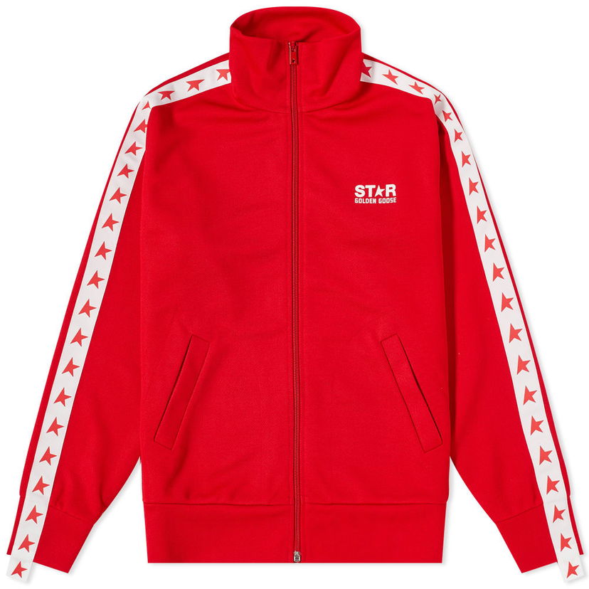 Jakna Golden Goose Golden Goose Star Zip Track Jacket Rdeča | GWP00875-P000520-40380