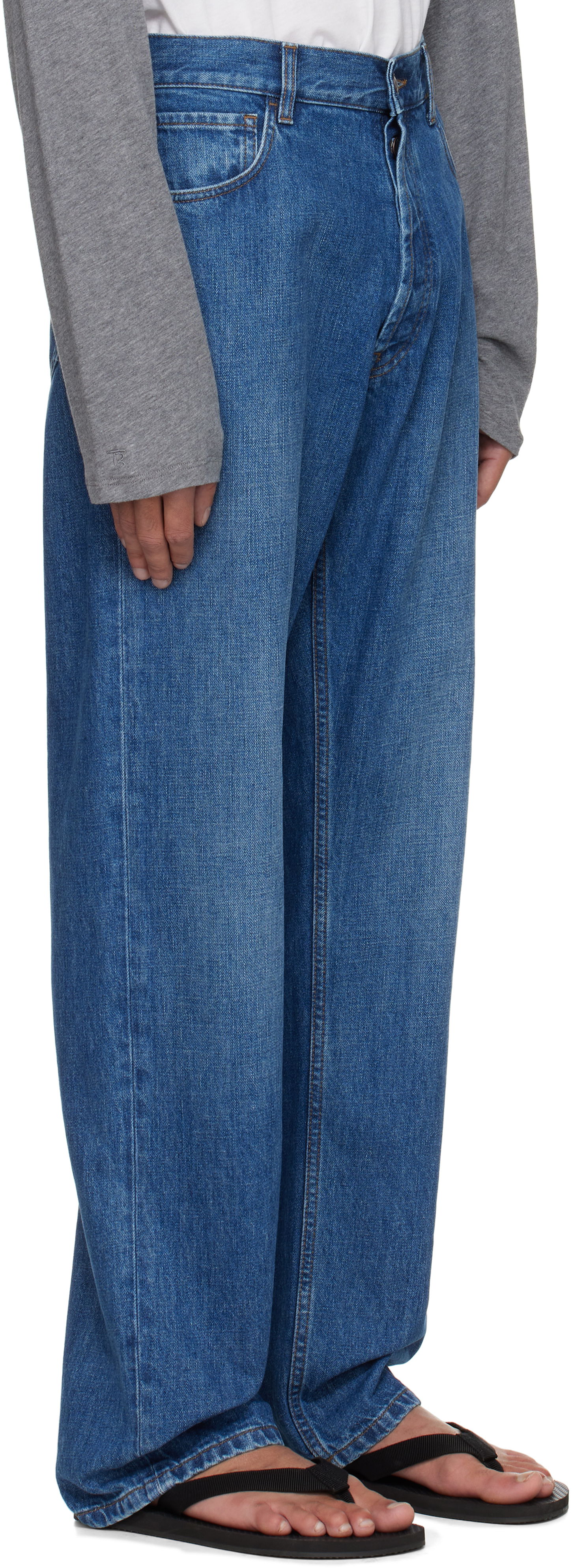 Kavbojke The Row The Row Burt Jeans Modra | 604-W3809, 1