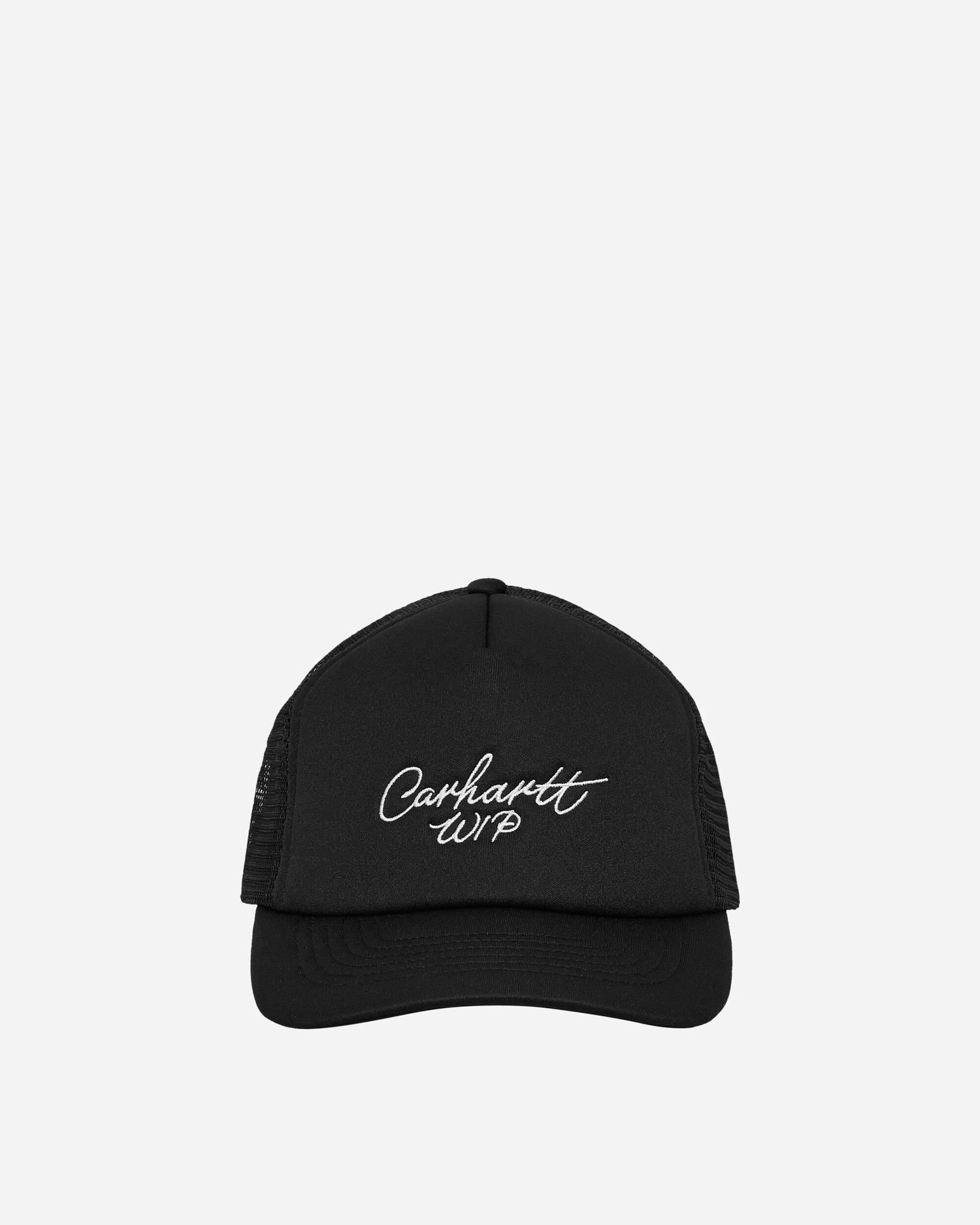 Kapa Carhartt WIP Signature Trucker Cap Black Črna | I034024 0D2XX, 0
