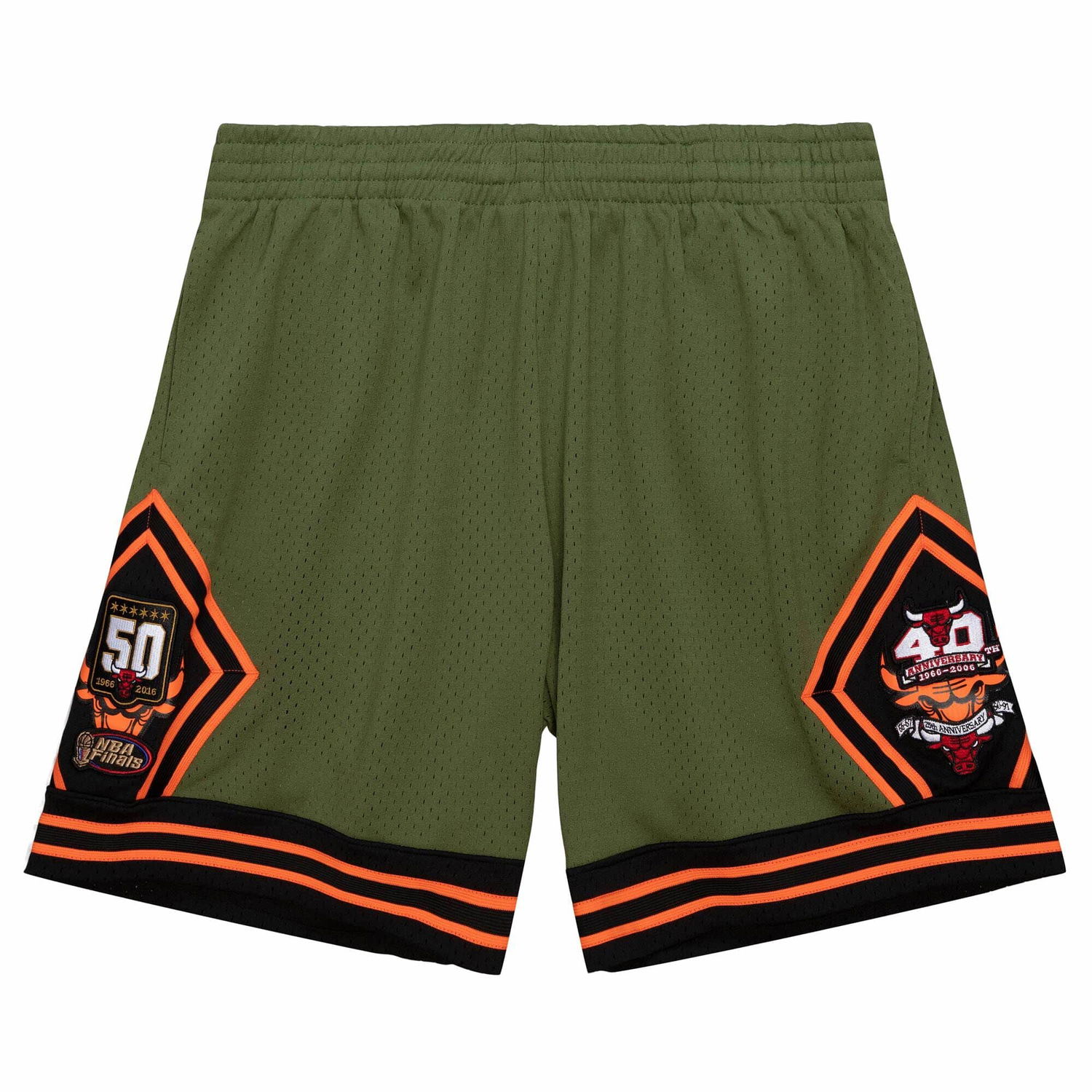 Kratke hlače Mitchell & Ness Flight Chicago Bulls 1997 Swingman Shorts Zelena | SMSH4848-CBU97PPPDKGN, 1