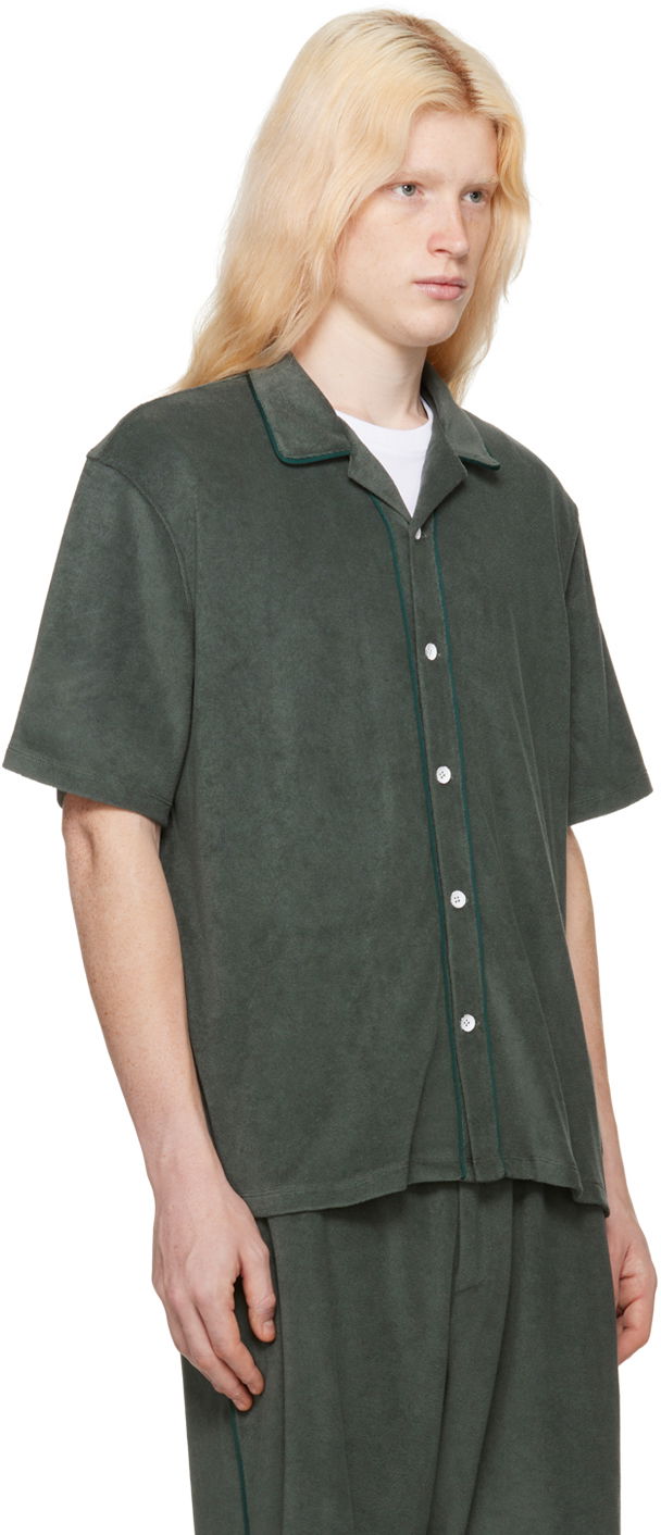 Srajce rag & bone Rag & Bone Avery Resort Shirt Zelena | MBC23HT014ZM14, 1