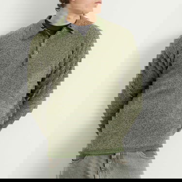 Polo majica thisisneverthat Velvet Knit Polo, Size Large Zelena | TN253KKNPK07-GRN, 5