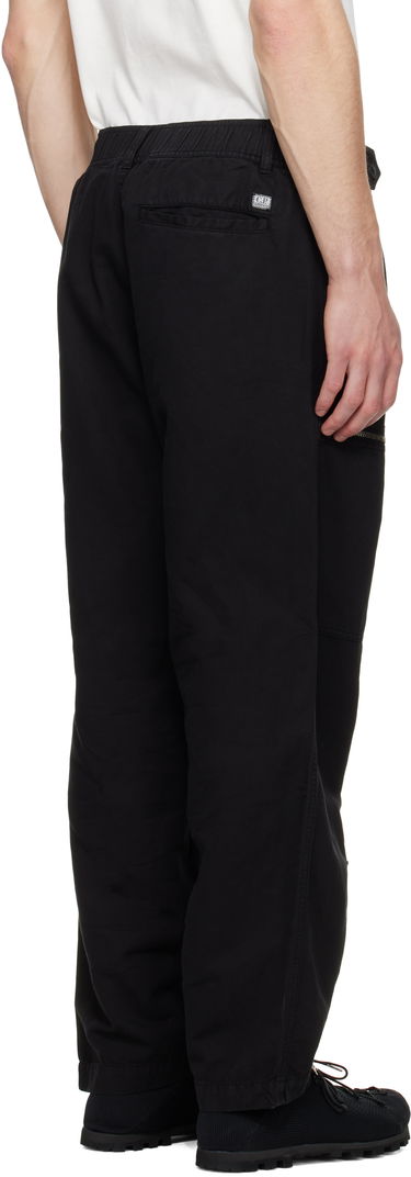 Cargo hlače C.P. Company C.P. Company Cotton Linen Cargo Pants Črna | 18CMPA104A-006273G, 2
