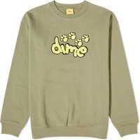 Pleteni pulover Dime Pawz Chenille Crewneck Zelena | DIME23D2F14GRN, 1
