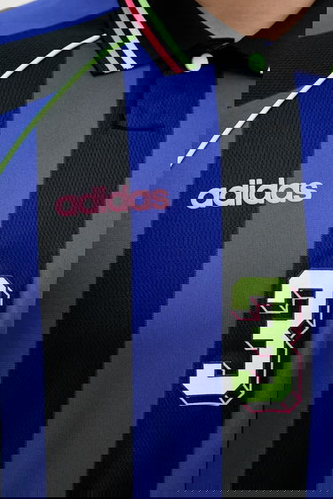 Dres adidas Performance Striped Soccer Jersey Modra | KD2307, 4