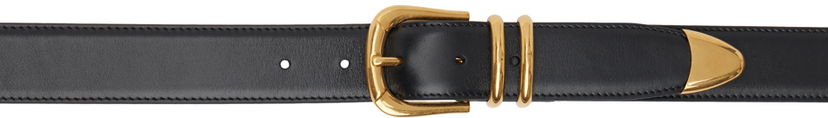 Pasovi The Row Vintage Leather Belt Črna | W1704-L60
