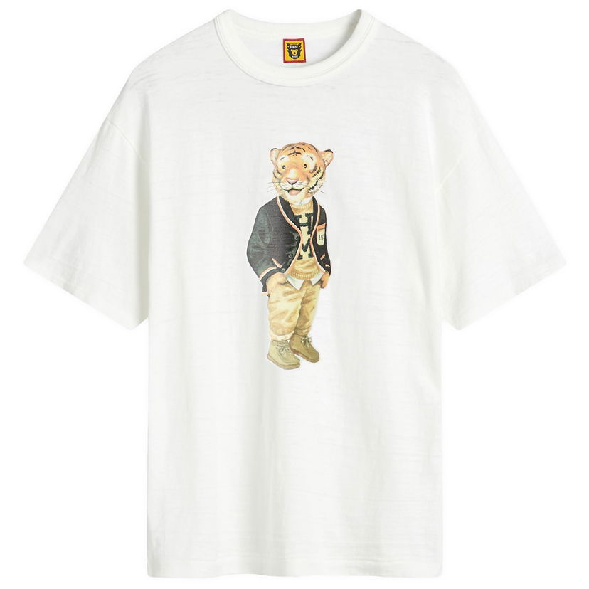 Majica Human Made Human Made Graphic T-Shirt With Tiger Print Bela | HM28TE005-WH