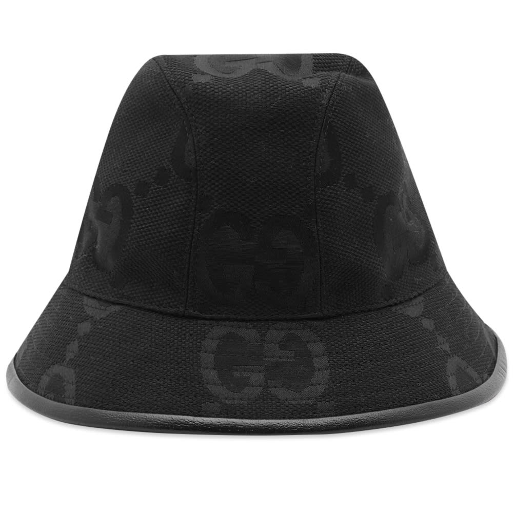 Klobuk Gucci Tonal Jumbo GG Fedora Hat Črna | 727563-4HAVS-1060, 0