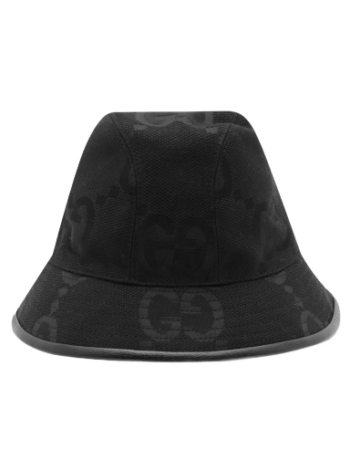 Klobuk Gucci Tonal Jumbo GG Fedora Hat Črna | 727563-4HAVS-1060