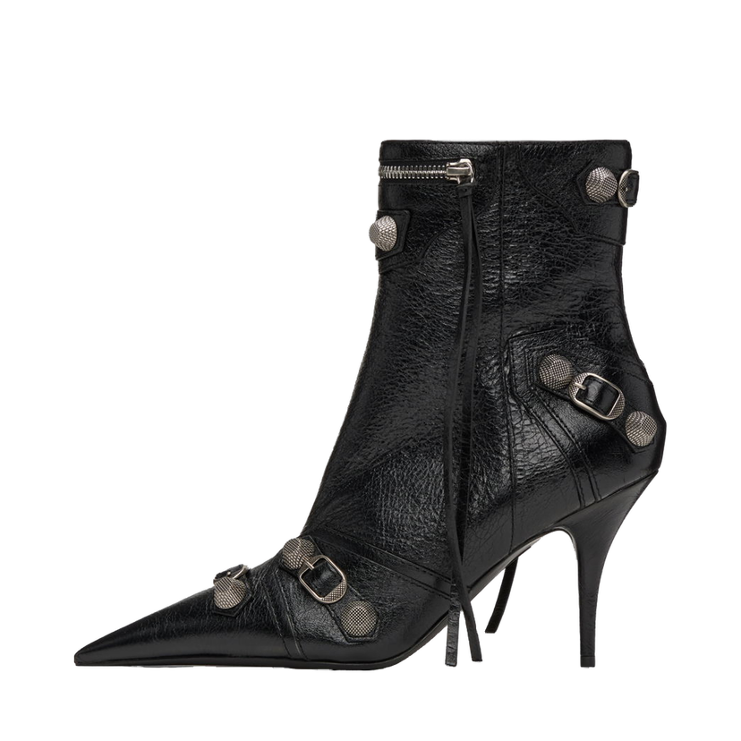 Superge in čevlji Balenciaga Cagole 90 Ankle Boots "Black" Črna | 694379 WAD4E