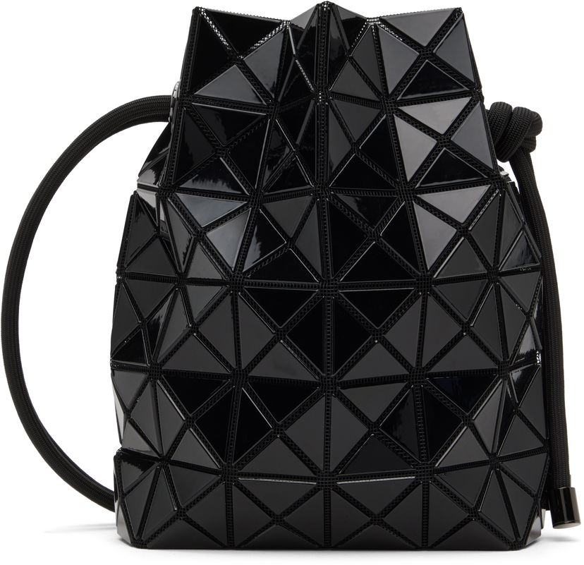 Torbica BAO BAO ISSEY MIYAKE Geometric Pattern Wring Shoulder Bag Črna | BB48AG531