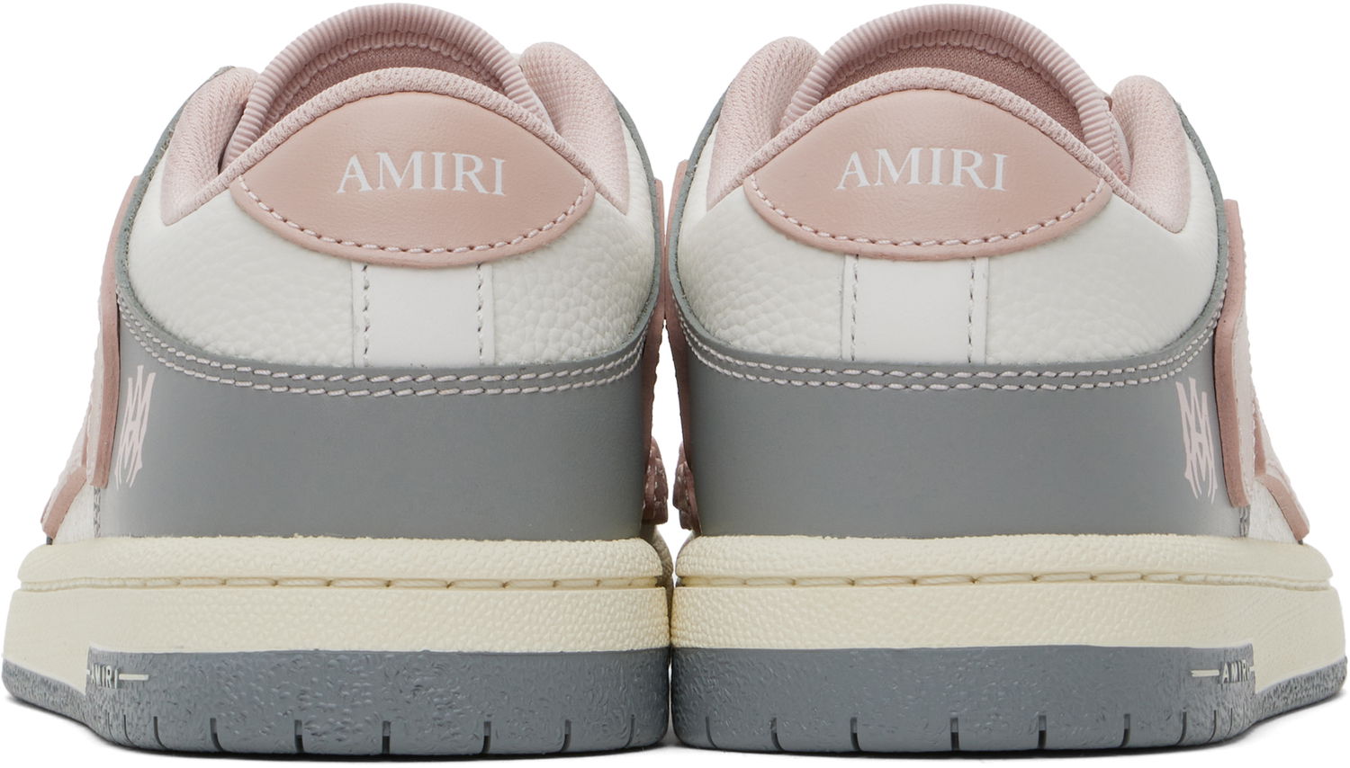 Superge in čevlji AMIRI Varsity Skel-Top Low Rdeča | AWFOSR1062, 1