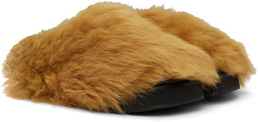 Oblačila The Attico Attico Mini Robin Sabot Slippers Rjava | 250WSH00855 LBT119AA, 3