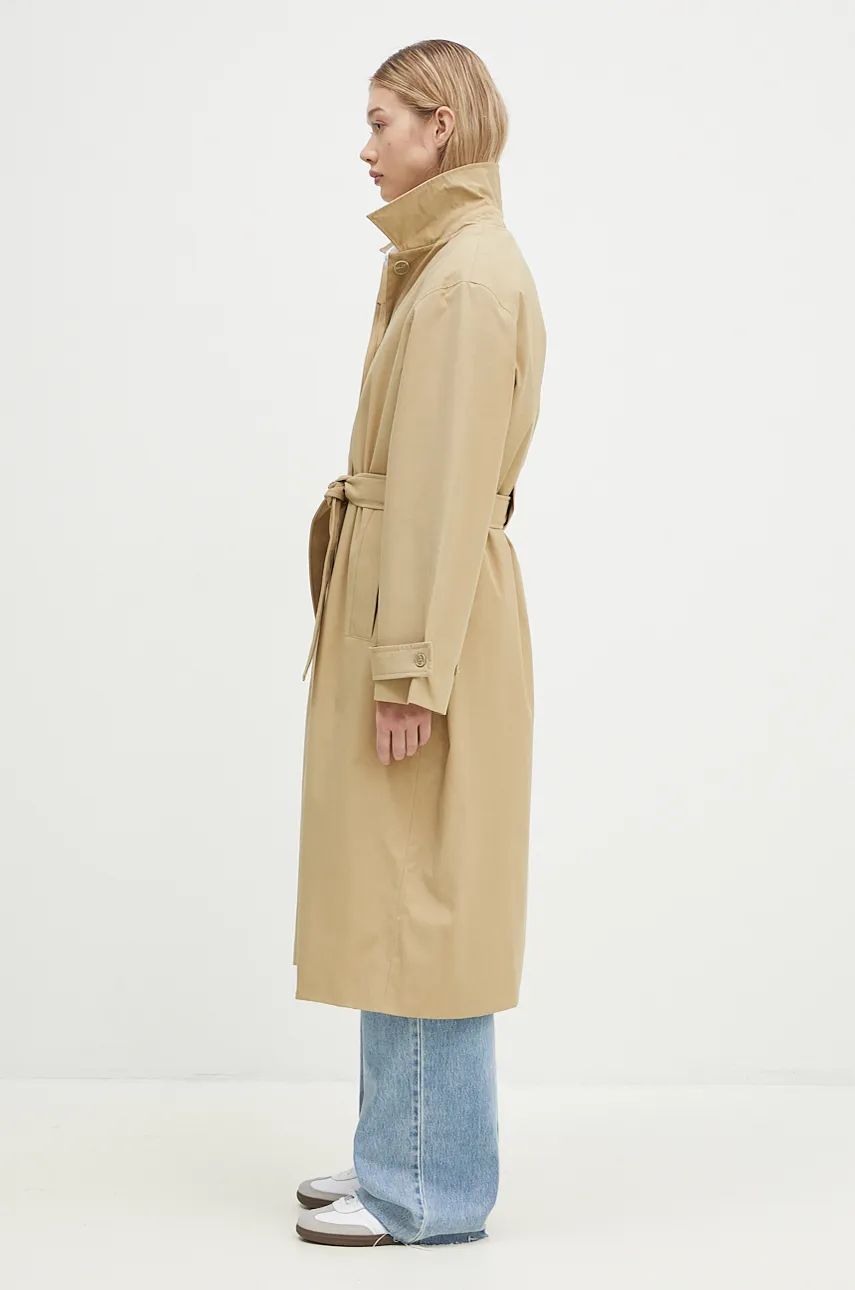 Trenčkot Samsoe Samsoe Trenchcoat Oversize Bež | F24300140, 1