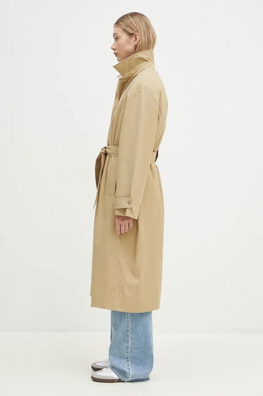 Trenčkot Samsoe Samsoe Trenchcoat Oversize Bež | F24300140, 1