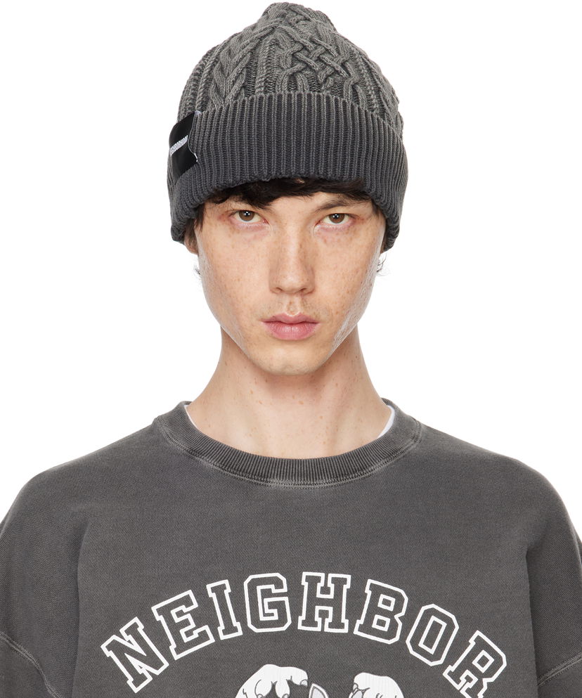 Beanie Neighborhood Cable Beanie Siva | 24213NH-HT01