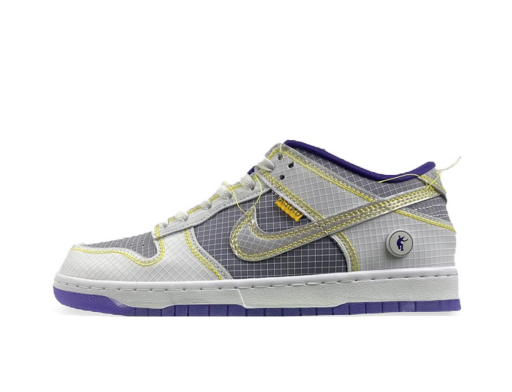 Superge in čevlji Nike Union LA x Dunk Low "Passport Pack - Purple Gold" Lila | DJ9649-500
