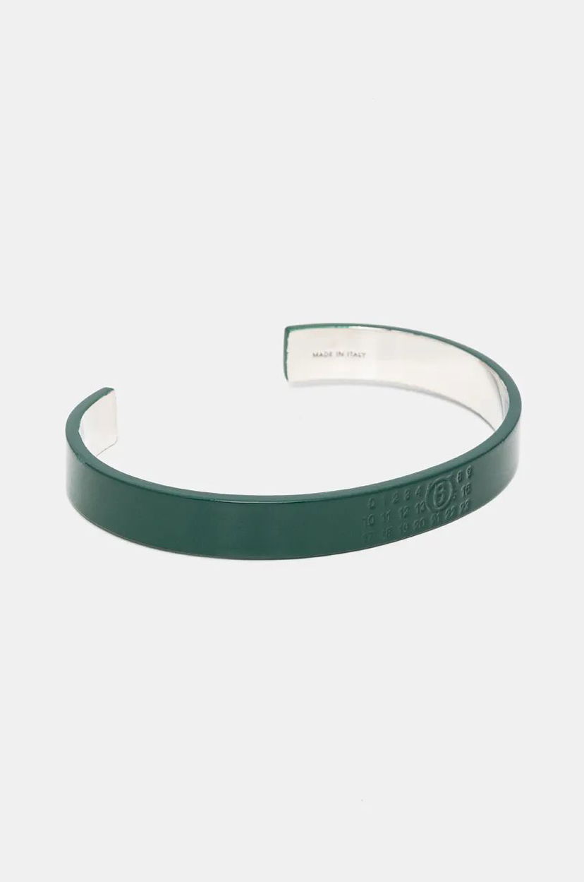 Zapestnica Maison Margiela Bracelet Zelena | SM7UY0083.P6469