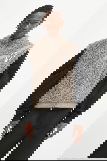 Telovnik HELIOT EMIL Heliot Emil Fleece Vest Siva | PREAW25.M.03.038.DST19, 0