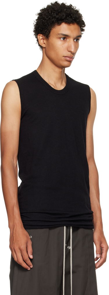 Majica brez rokavov Rick Owens Rick Owens Concordians Basic Tank Top Črna | RU02E1151 JR, 1