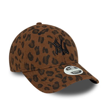 Kapa New Era Leopard Cord 9TWENTY NY Yankees Adjustable Cap Rjava | 60691324, 2