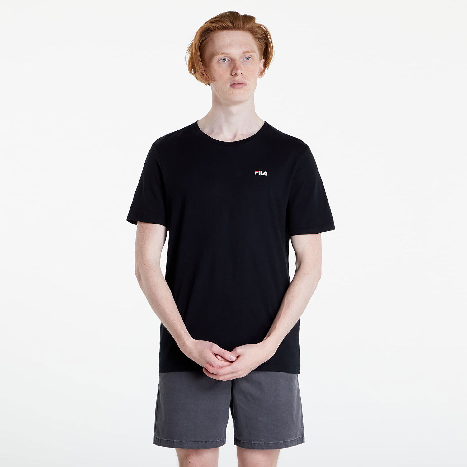 Majica FILA Brod Tee 2-Pack Črna | FAM0083, 0