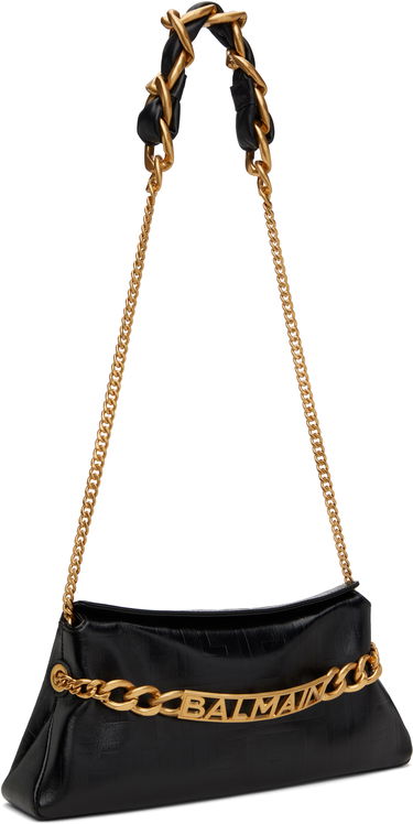 Torbica Balmain Balmain 1945 Soft Clutch Črna | EN1LQ955LETF, 1