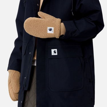 Rokavice Carhartt WIP Orla Fleece Mittens Rjava | I033850_9, 0