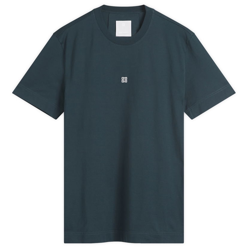 Majica Givenchy Givenchy Anogram Slim Fit T-Shirt, Size Medium Zelena | BM716G3YCD-302