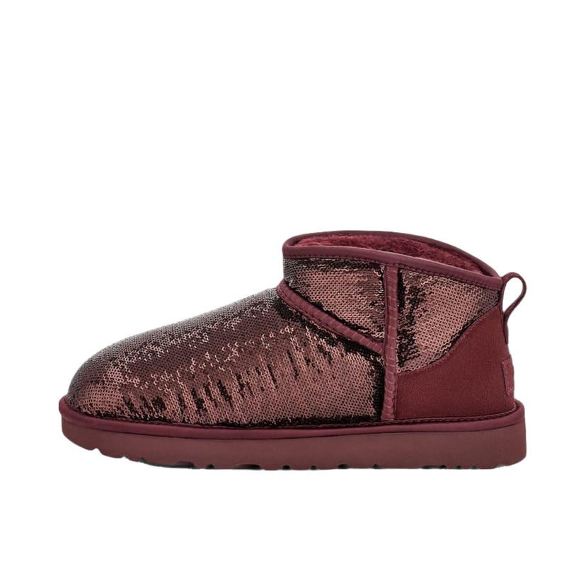 Superge in čevlji UGG Classic Ultra Mini Boot Mirror Ball "Wild Grape" W Bordo | 1151616-WGRP