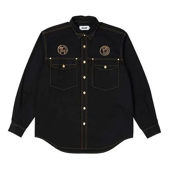 Srajce Palace Palace Long Sleeves Shirt Črna | P20SHT005