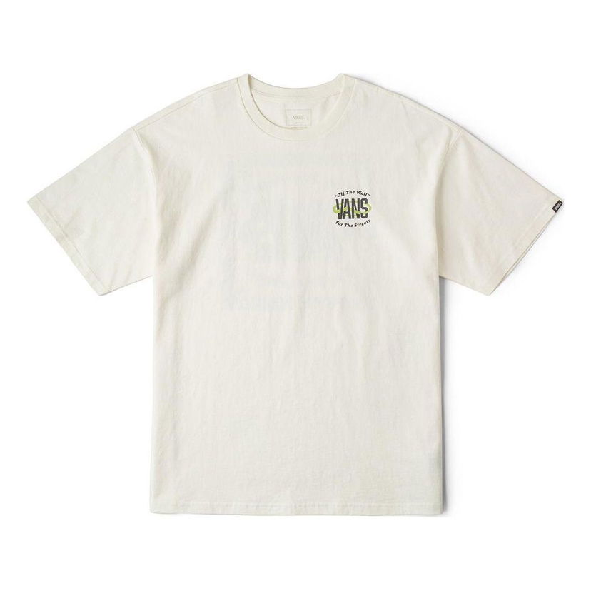 Majica Vans Graphic T-Shirt 'Off The Wall' Bela | VN000GS1FS8