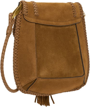 Torba za čez ramo ISABEL MARANT Isabel Marant Anahi Suede Shoulder Bag with Tassel Rjava | PP0342FA-C2C11M, 2