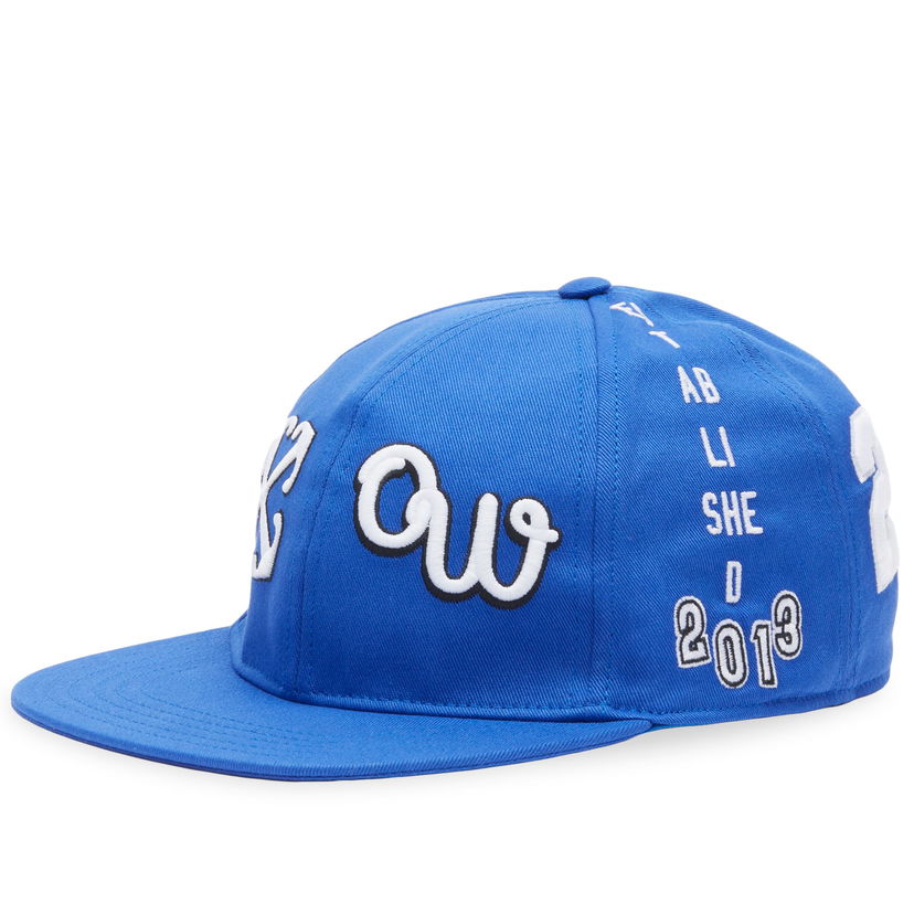 Kapa Off-White Cap Blue Modra | OMLB055S24FAB0054601