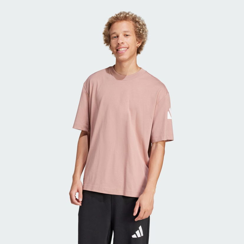 Majica adidas Performance Loose Fit Logo T-Shirt Roza | JF3620