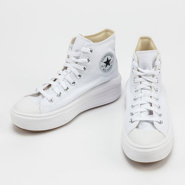 Superge in čevlji Converse Chuck Taylor All Star Move Hi Bela | 568498C, 2