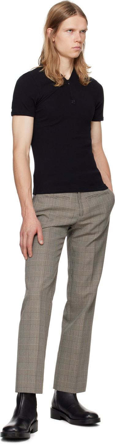 Hlače Courrèges Prince of Wales Check Trousers Rjava | 324CPA249PL0166, 3
