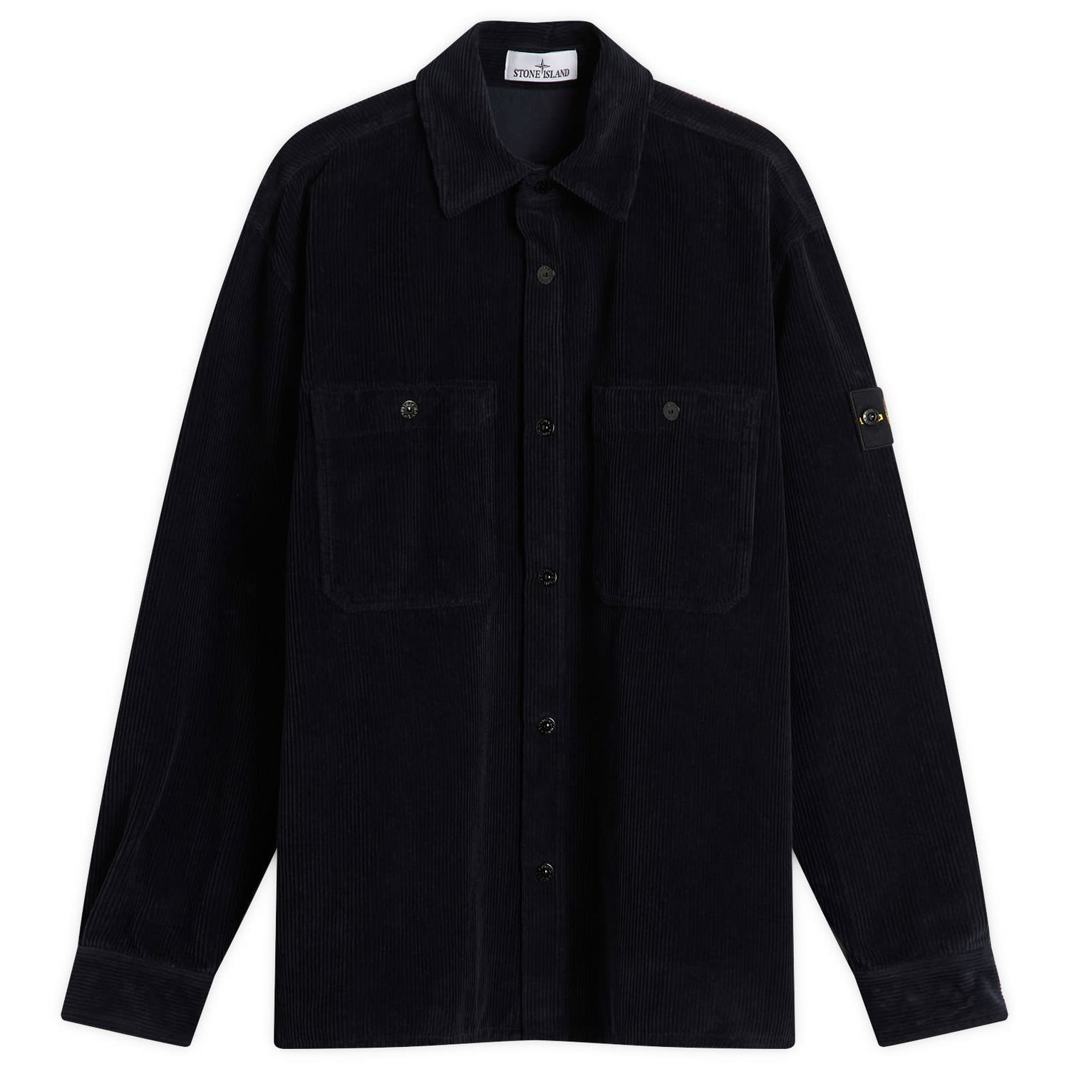 Srajce Stone Island Corduroy Overshirt, Size Large Mornarica | K2S151200012-V0020, 0