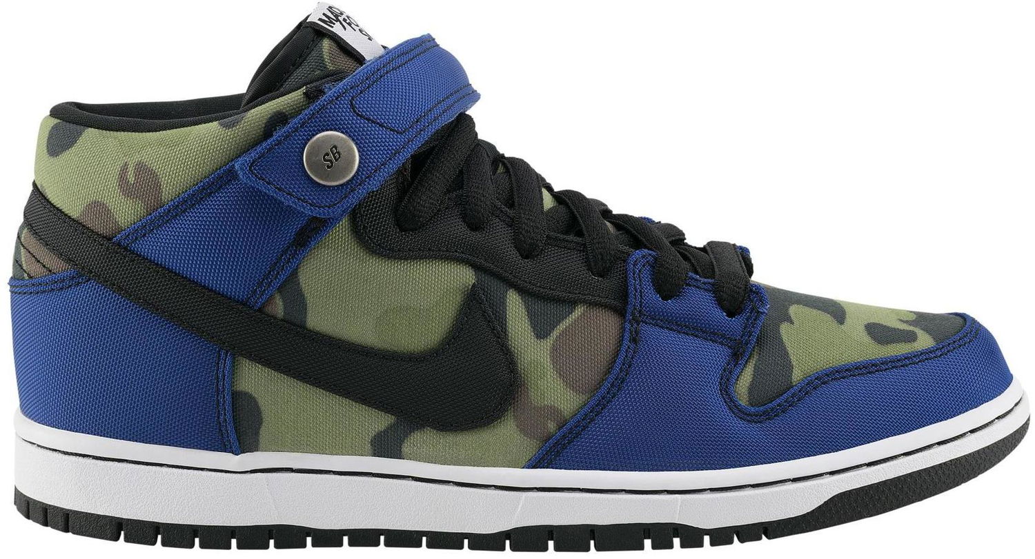 Superge in čevlji Nike SB SB Dunk Mid Made for Skate Modra | 616348-410, 0