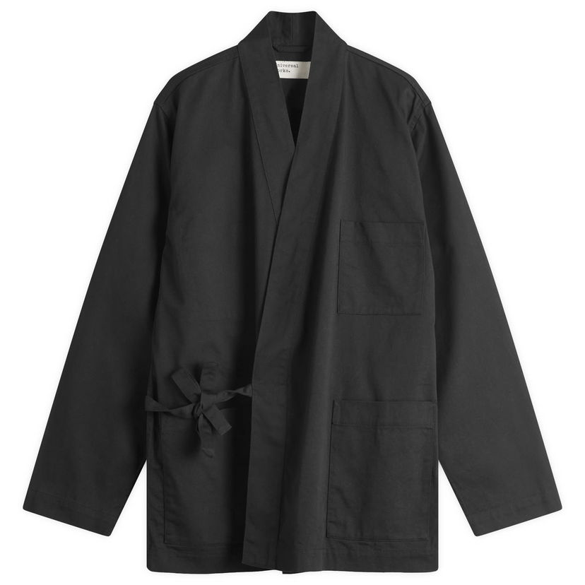 Jakna Universal Works Kyoto Work Jacket, Size Small Črna | 00115-BLK