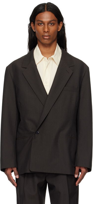 Jakna LEMAIRE Lemaire Soft Double Breasted Blazer Črna | JA1063 LF414, 0