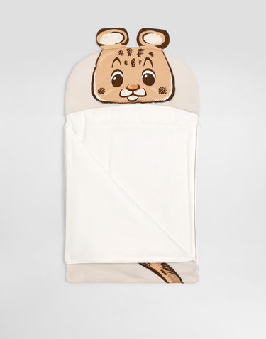 Nahrbtniki in torbe Dolce & Gabbana Dolce & Gabbana Newborn Baby Nest with Leopard Print Bež | LNJAH7G7PJHS9000, 2