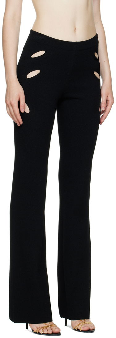 Pajkice Dion Lee Slit Detail Trousers Črna | C7133P22, 4