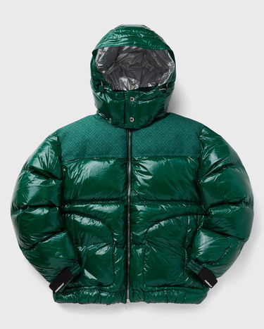 Puhovka Casablanca Shiny Hooded Puffer Jacket Zelena | MPF25-OT-197-01, 0
